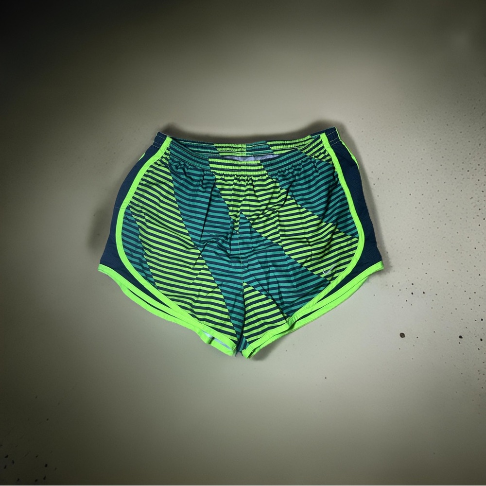 Nike tempo running shorts with brief lined. Size medium